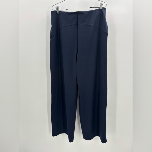 Old Navy Powersoft Go-Dry Women's Navy Wide-Leg Pants with pockets‎ size L NWT - Picture 5 of 9